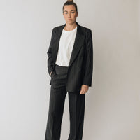 The Matildas Pinstripe Relaxed Tailored Trouser