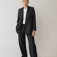 The Matildas Pinstripe Relaxed Tailored Trouser