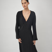 Silk Wrap Dress