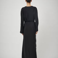 Silk Wrap Dress
