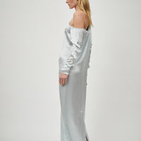 Silk Satin Asymmetric Dress