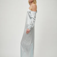 Silk Satin Asymmetric Dress