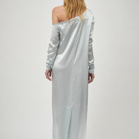 Silk Satin Asymmetric Dress