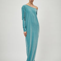 Velvet Asymmetric Dress