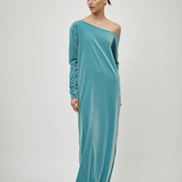 Velvet Asymmetric Dress