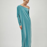 Velvet Asymmetric Dress
