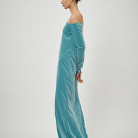 Velvet Asymmetric Dress