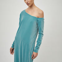 Velvet Asymmetric Dress