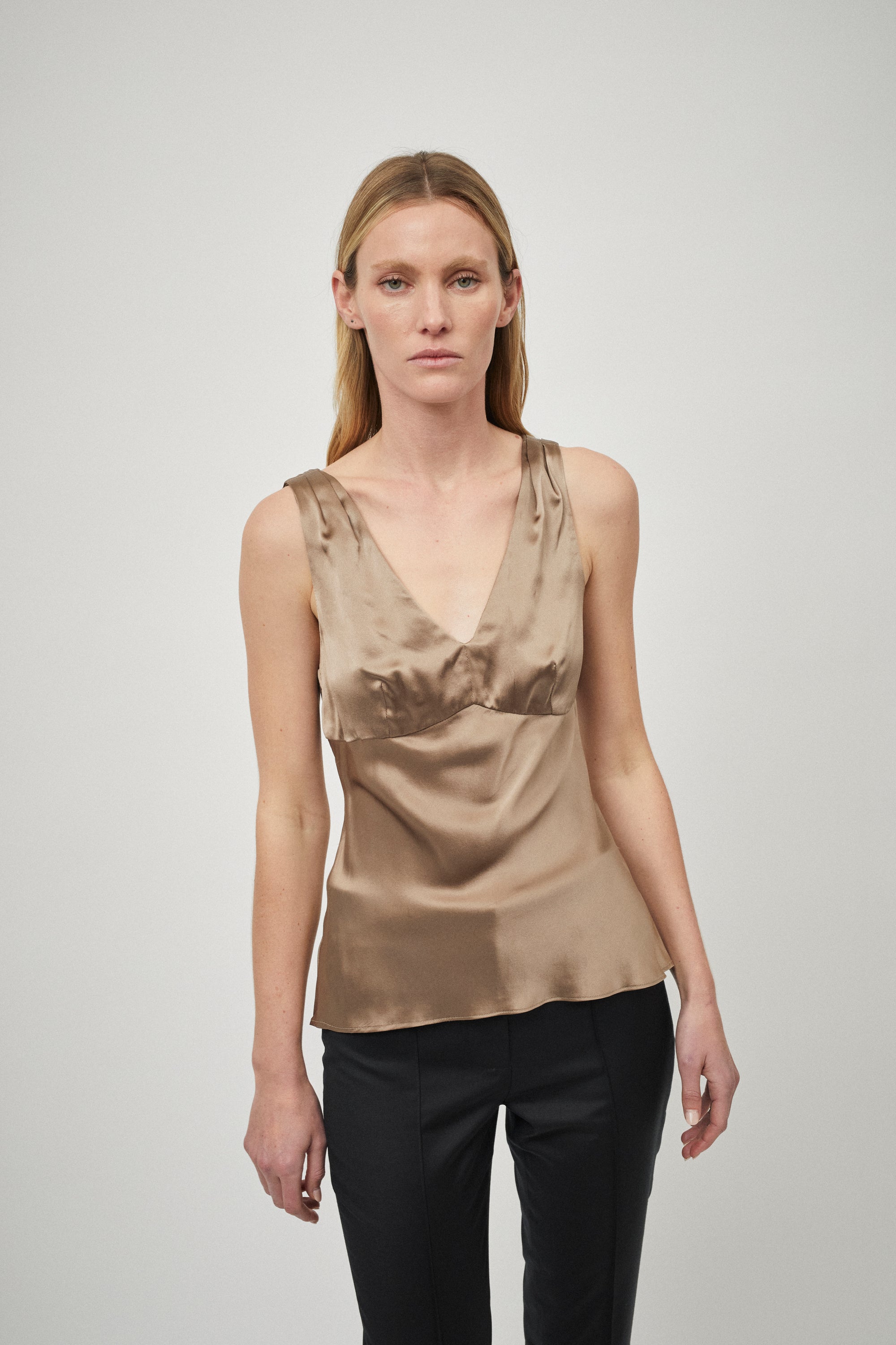 Bias Slip Top