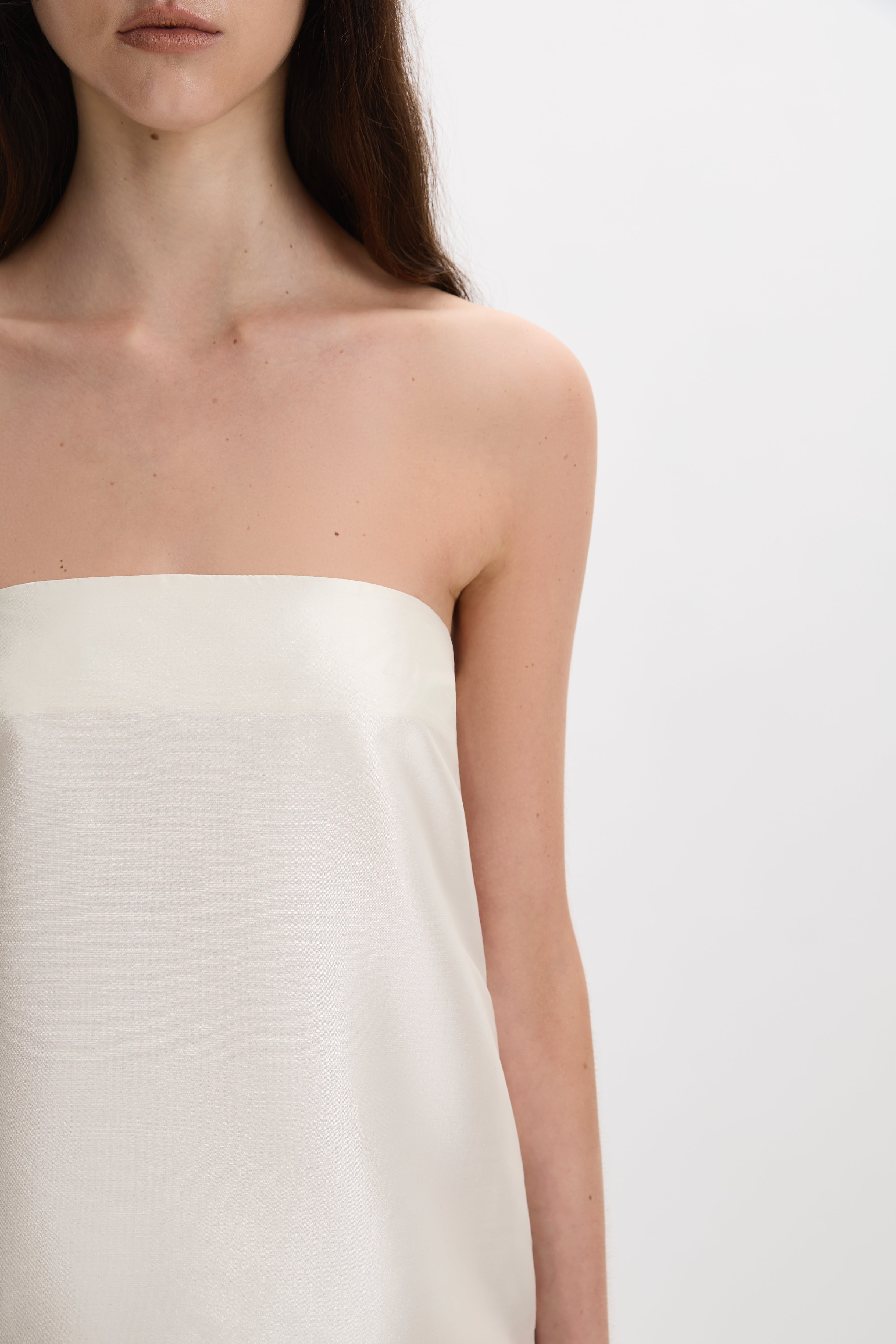 paro mini dress in ivory BEARE PARK