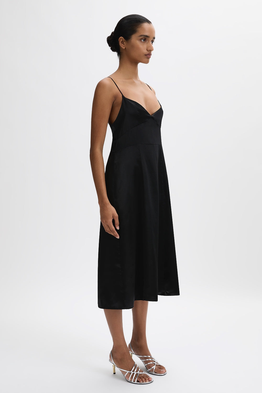 Allegra Satin Dress