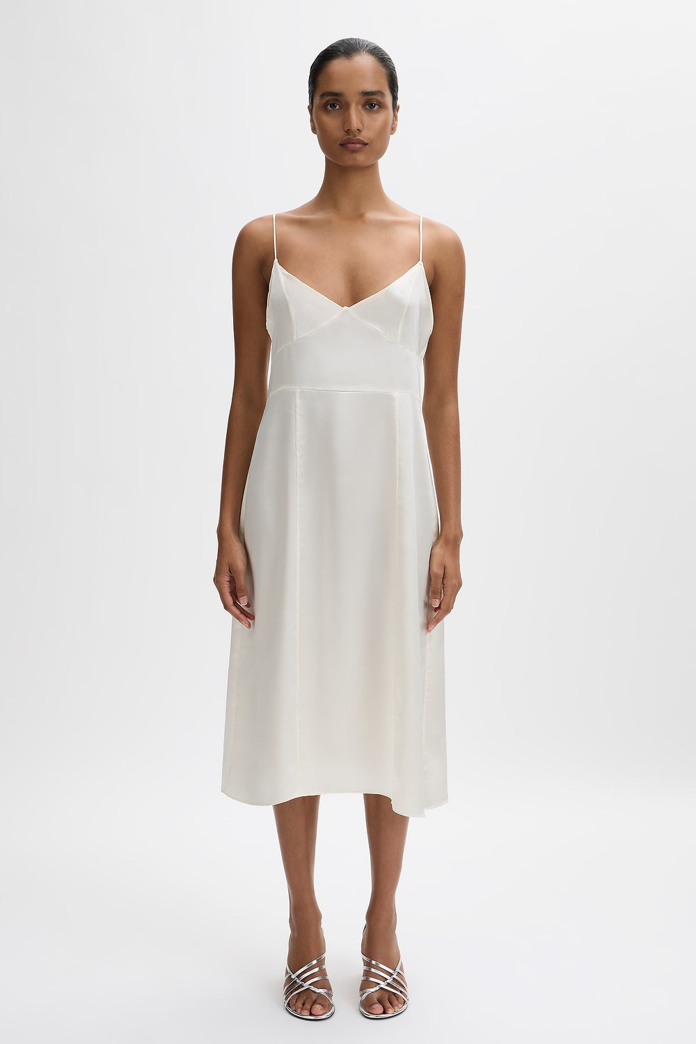 Allegra Satin Dress