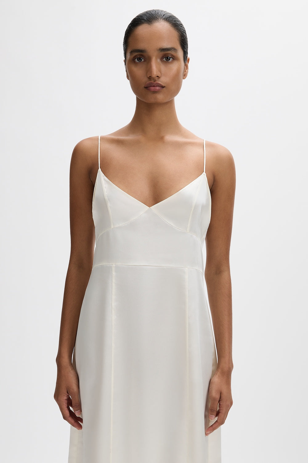 Allegra Satin Dress