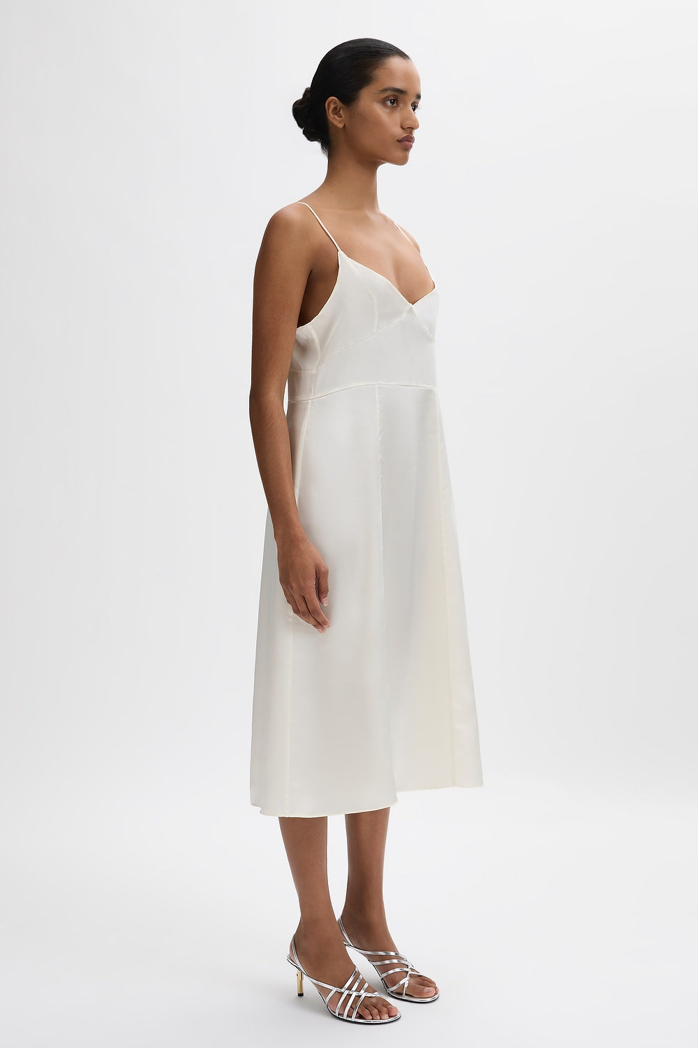 Allegra Satin Dress