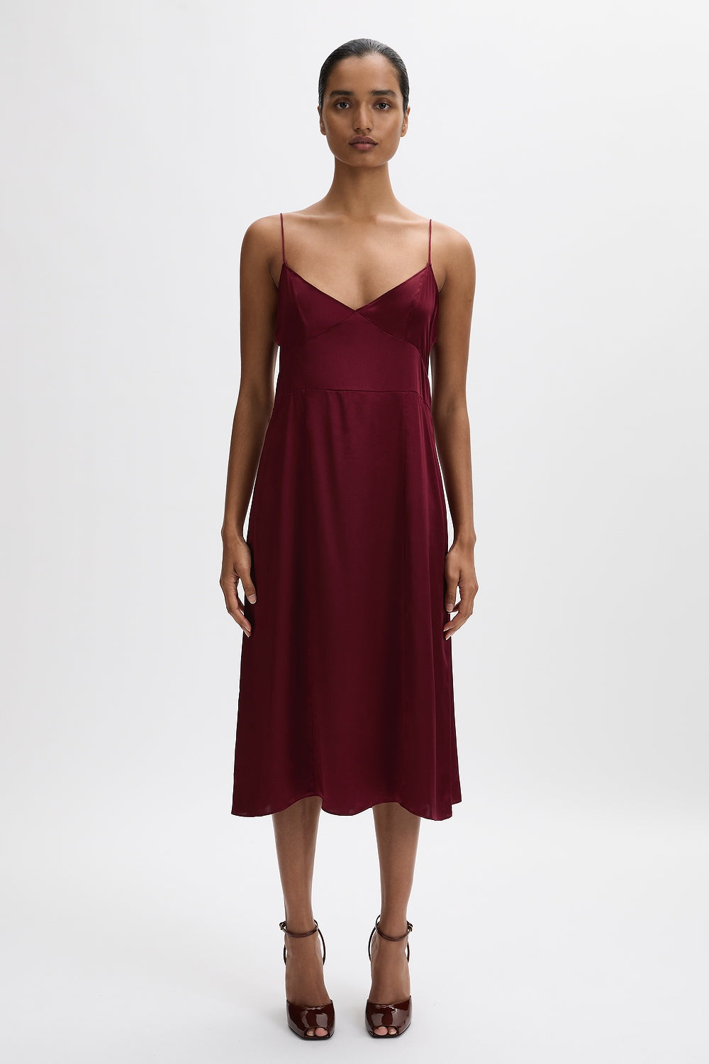Allegra Satin Dress