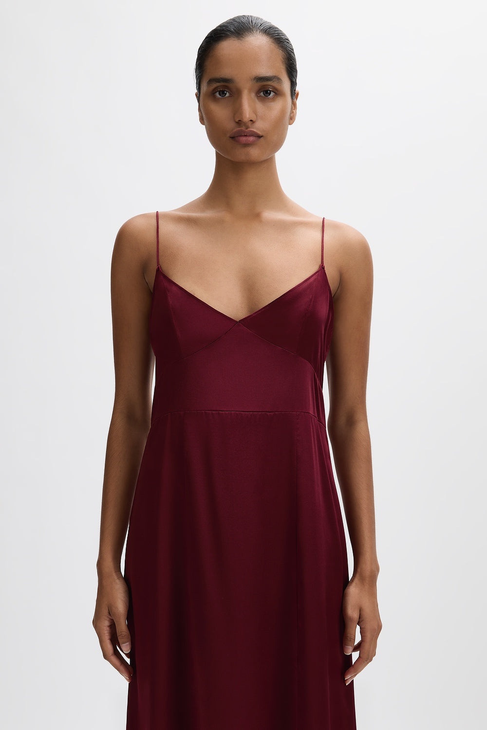 Allegra Satin Dress