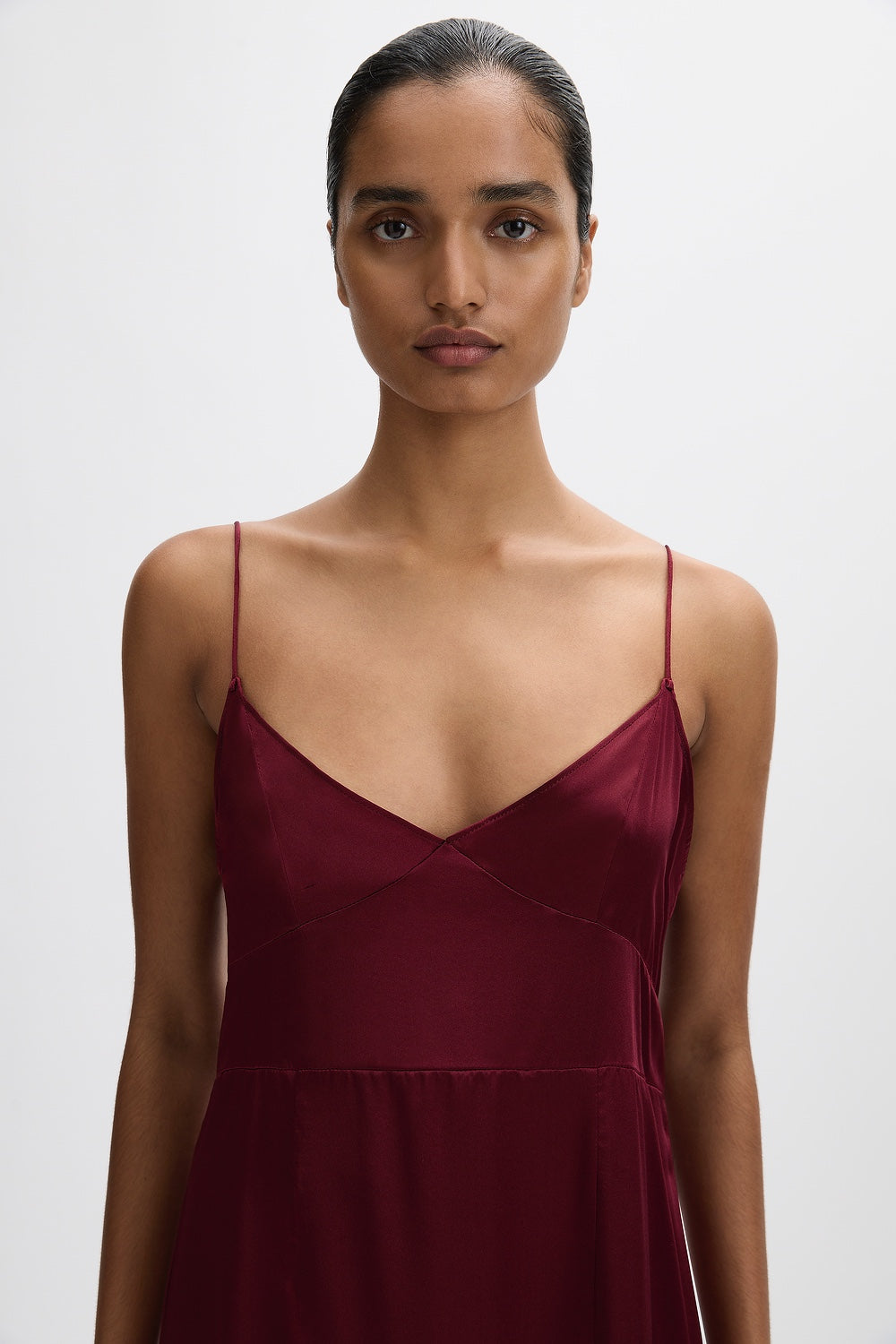 Allegra Satin Dress