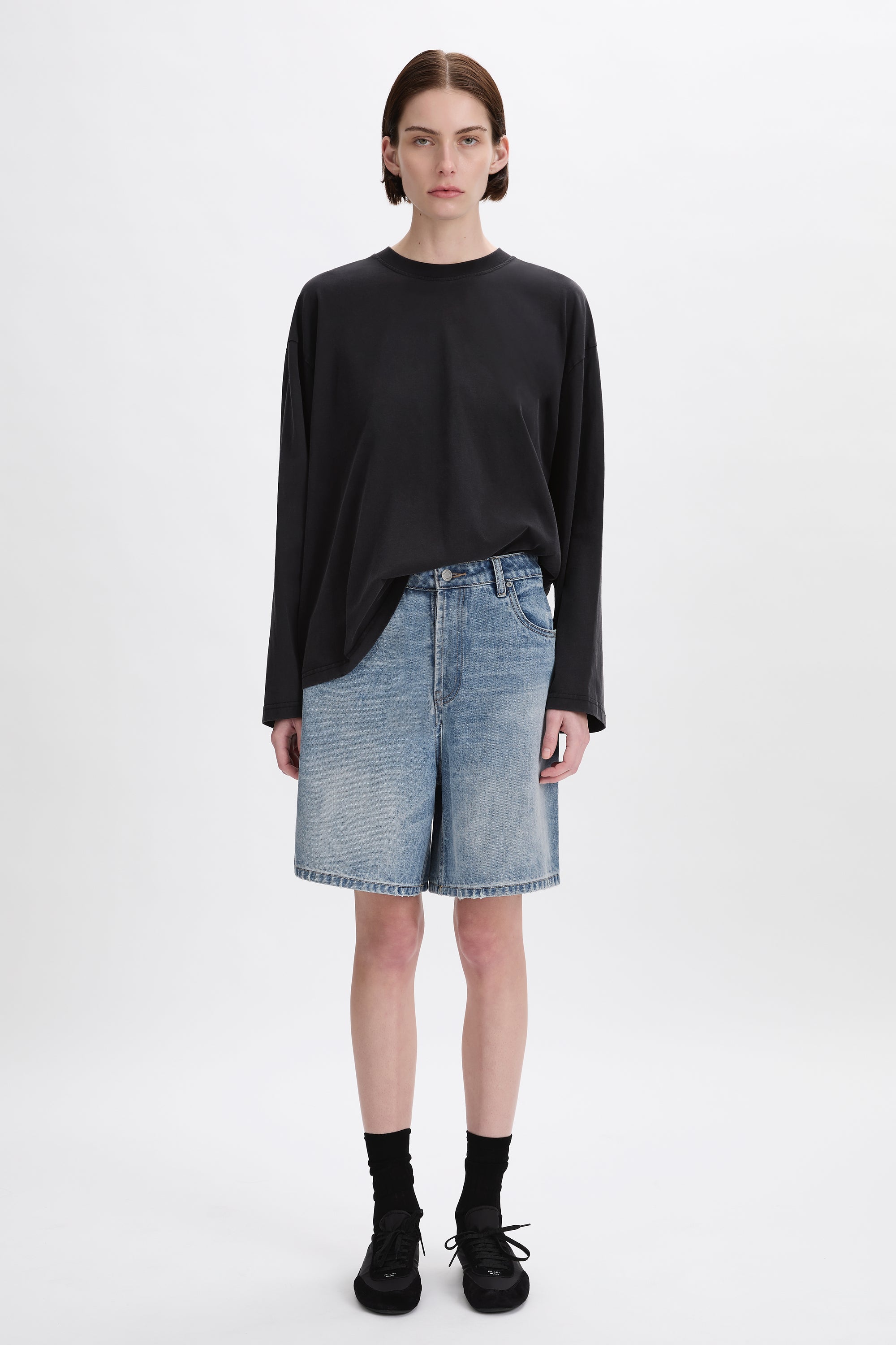 Denim Bermuda Short