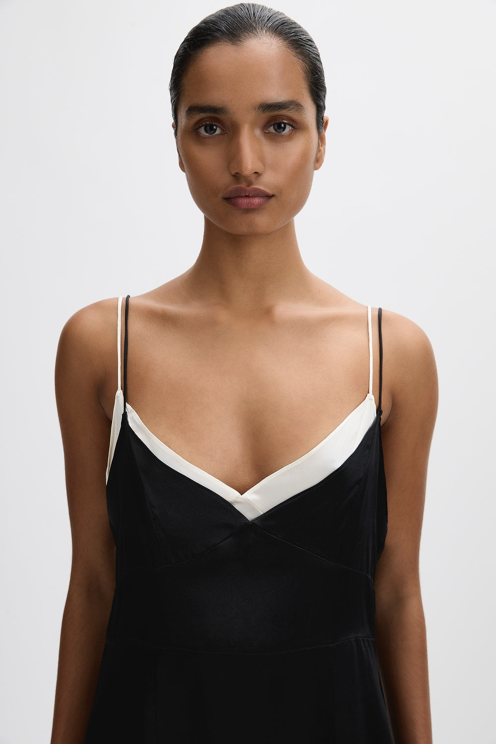 Allegra Satin Dress