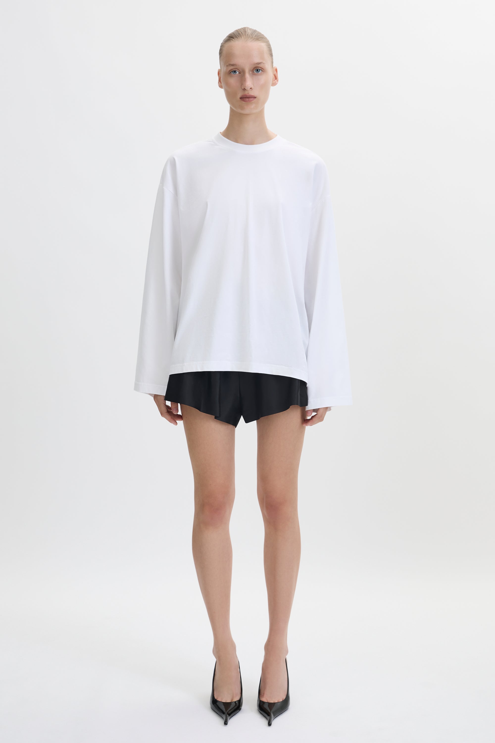 Crew Neck Long Sleeve T-Shirt