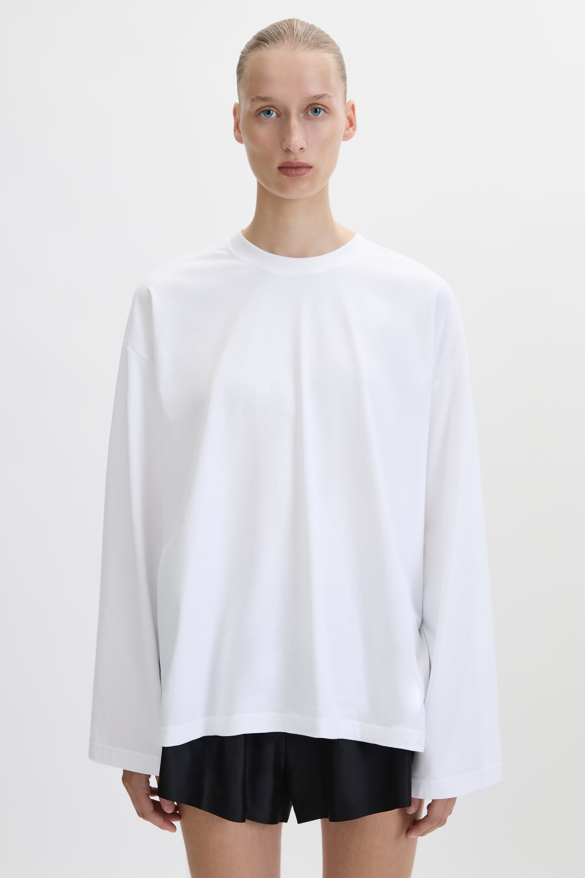 Crew Neck Long Sleeve T-Shirt
