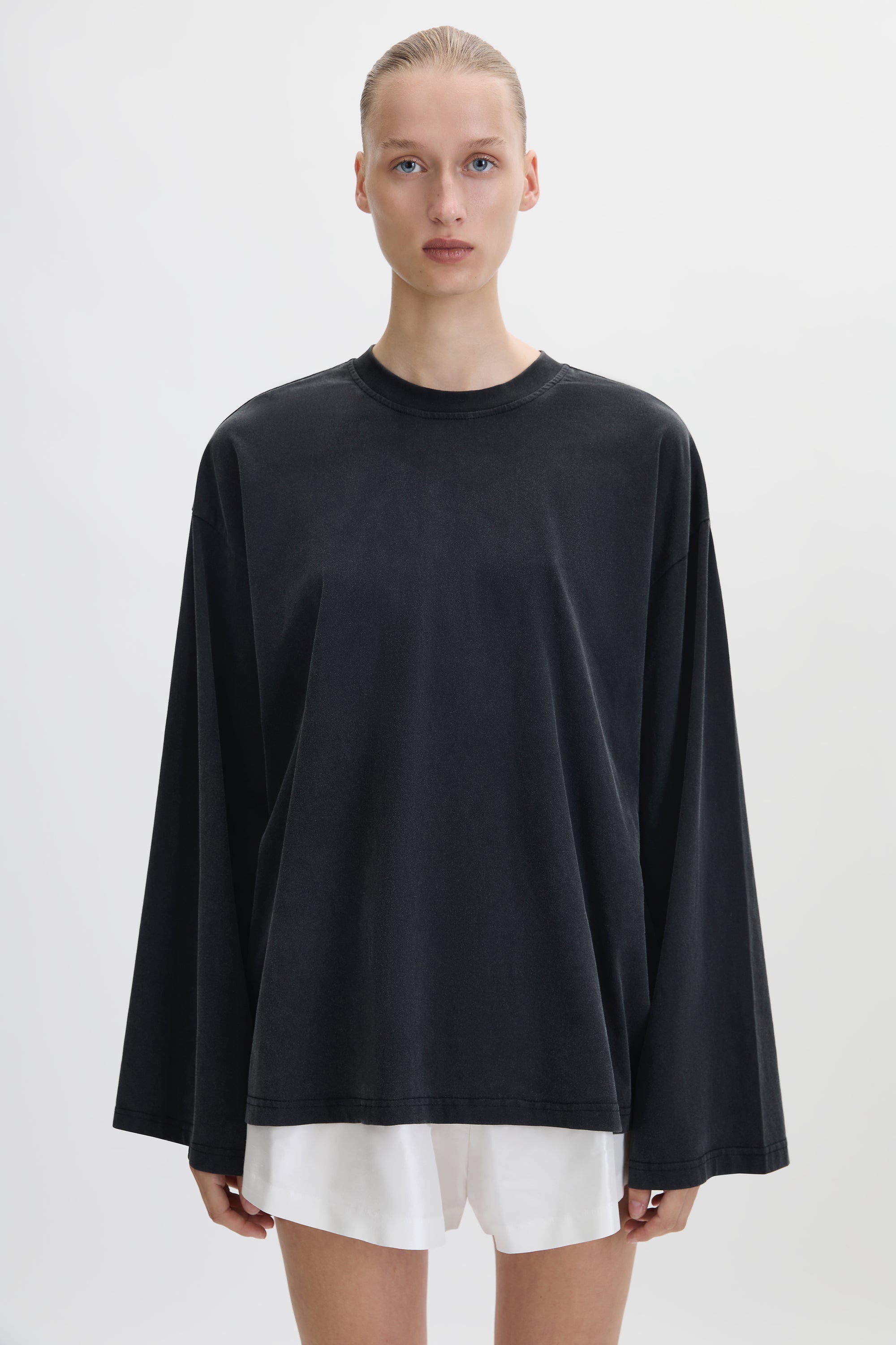 Crew Neck Long Sleeve T-Shirt