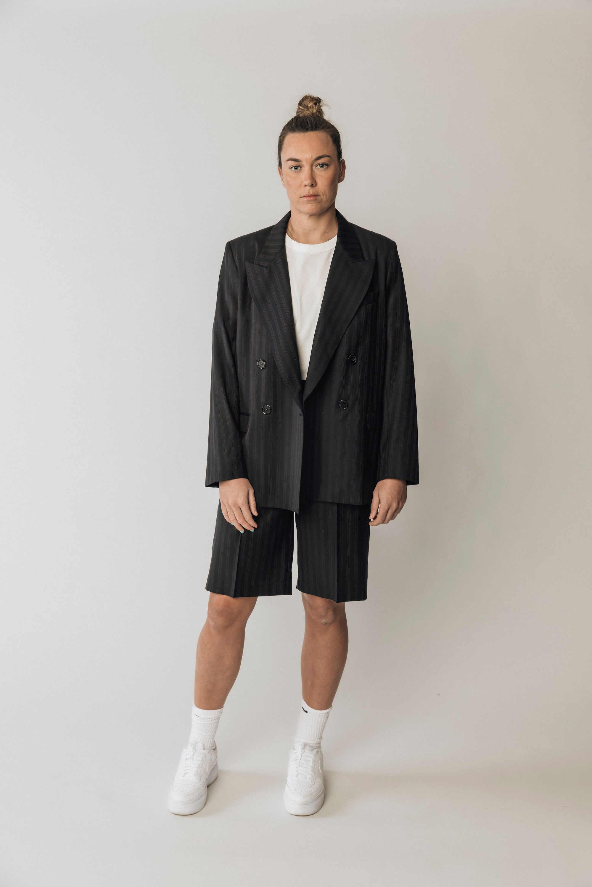 The Matildas Pinstripe Tailored Short