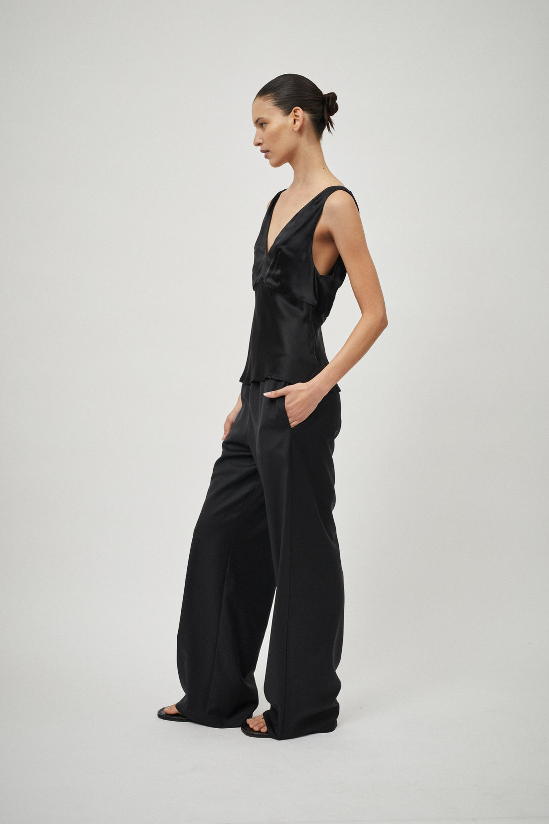Bias Slip Top