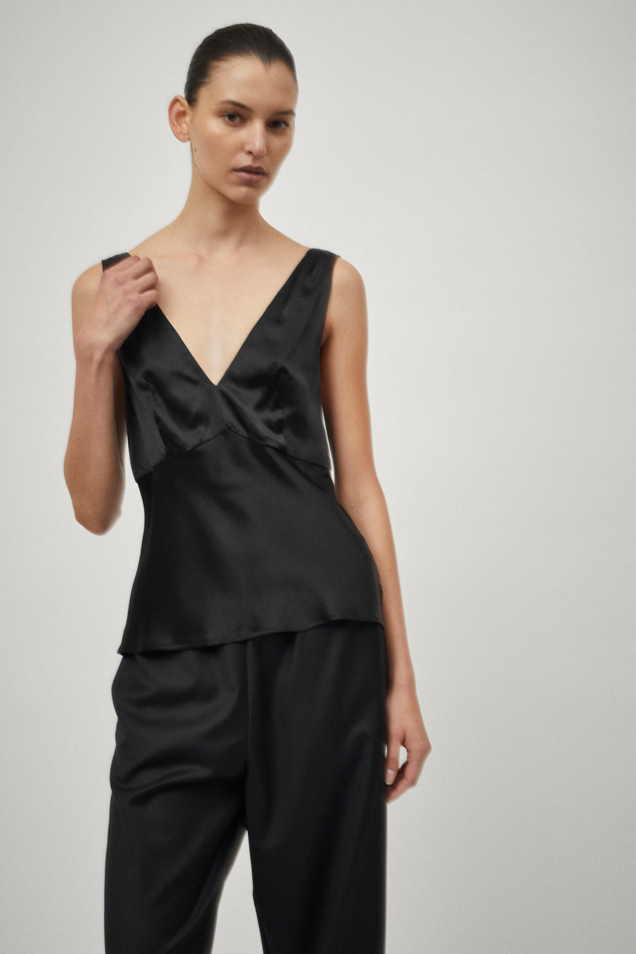 Bias Slip Top