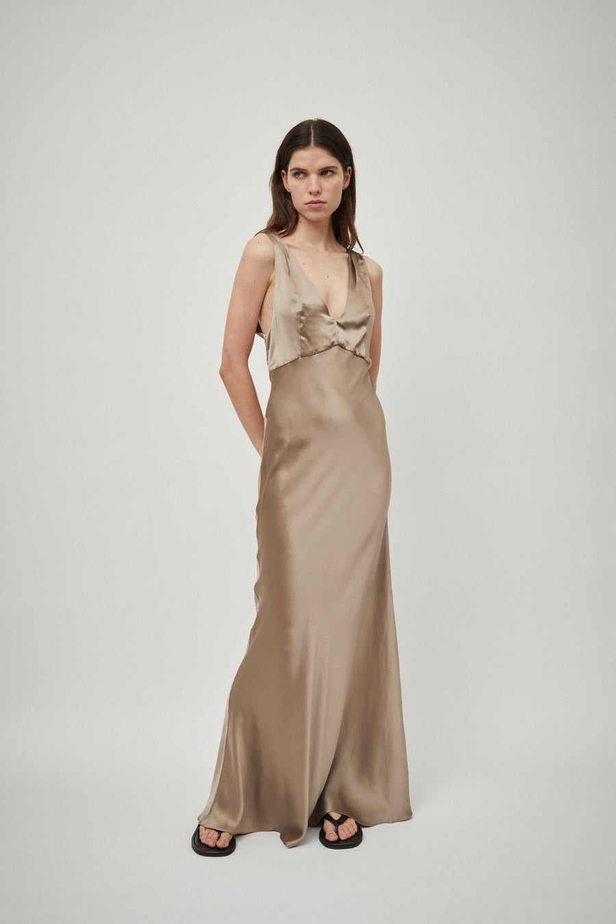 Bias Slip Gown