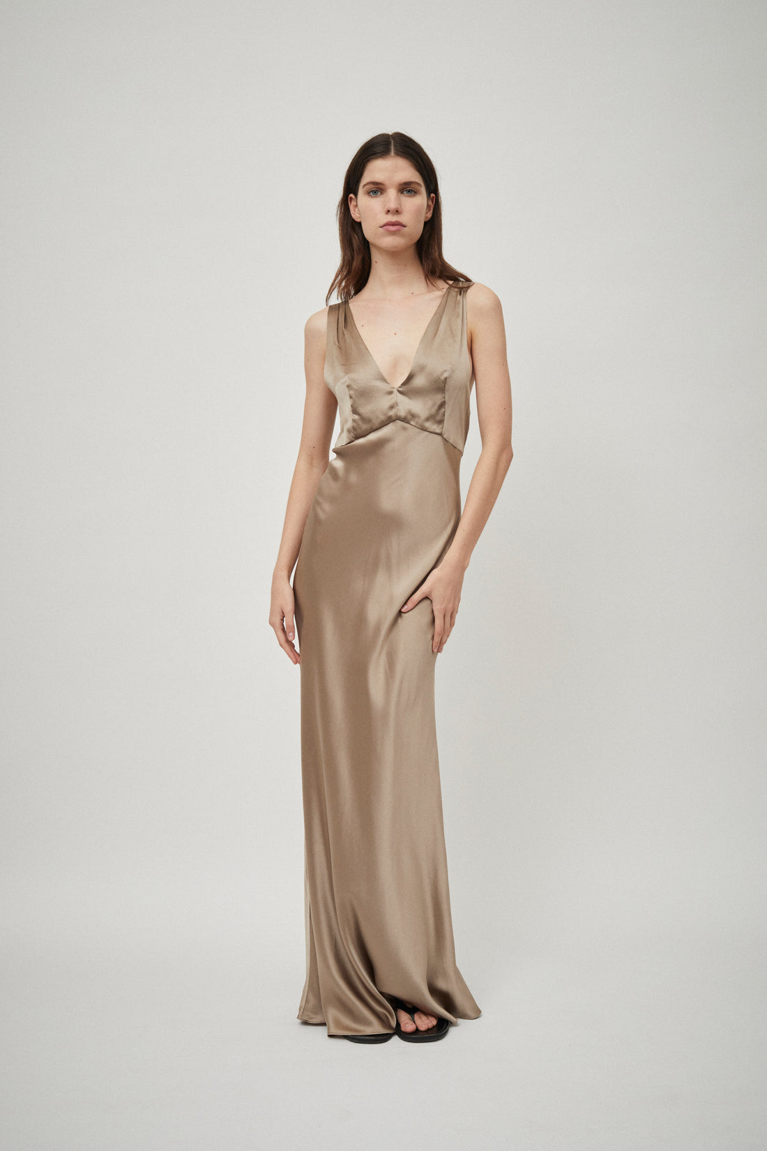 Bias Slip Gown