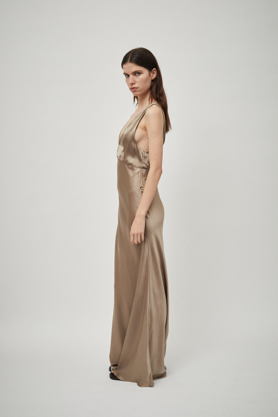 Bias Slip Gown