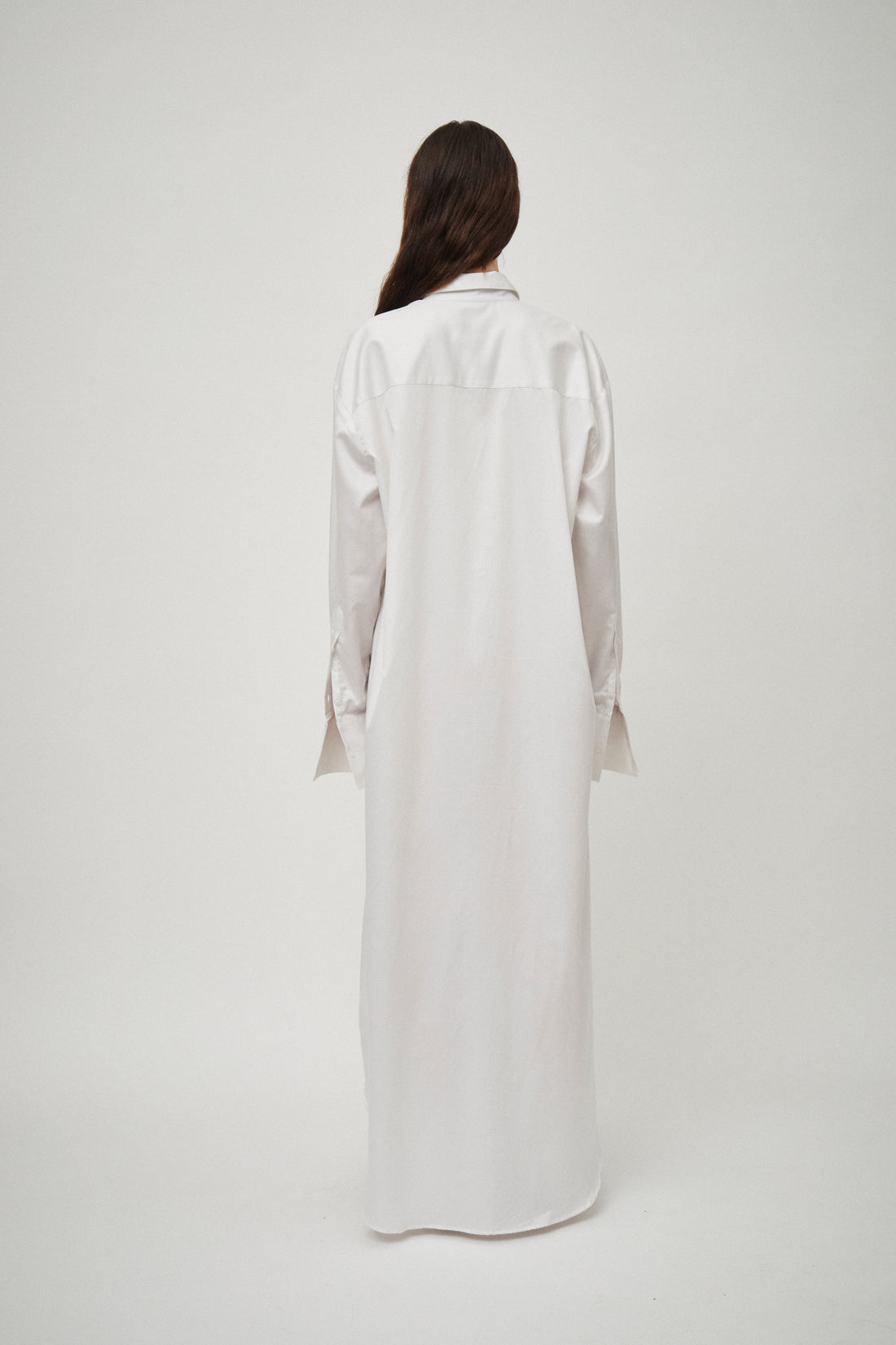 Classic Elongated Shirt Dress