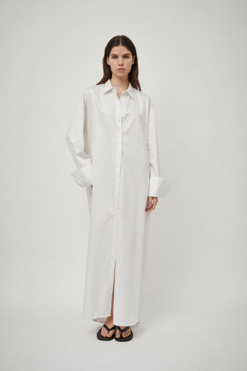 Classic Elongated Shirt Dress