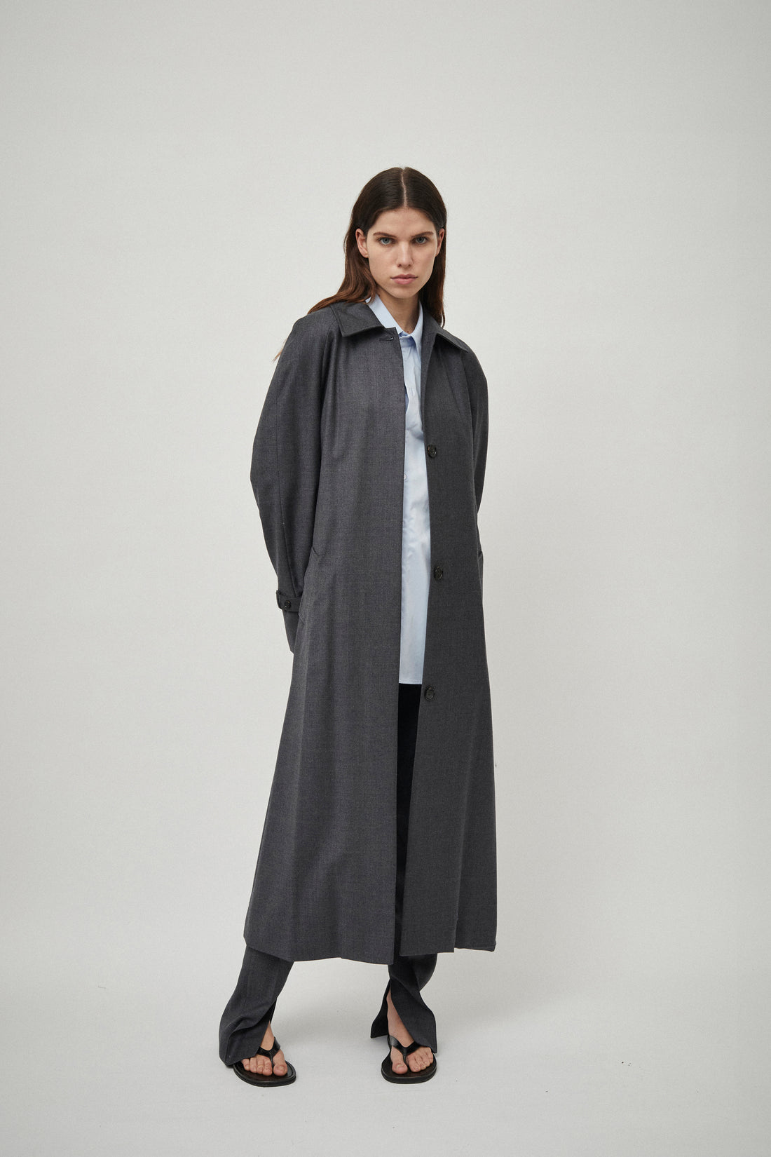 Wool Trench Coat