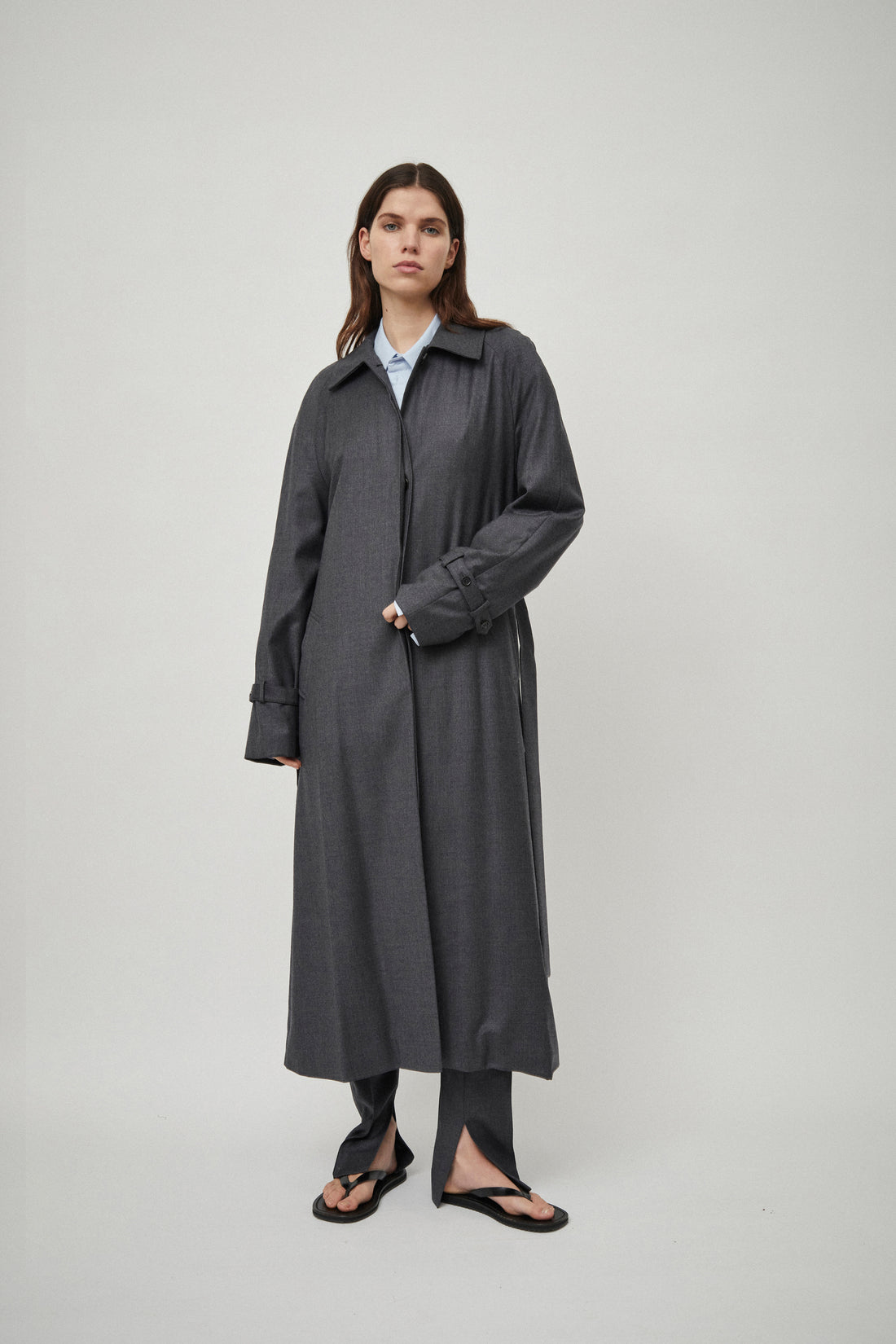 Wool Trench Coat