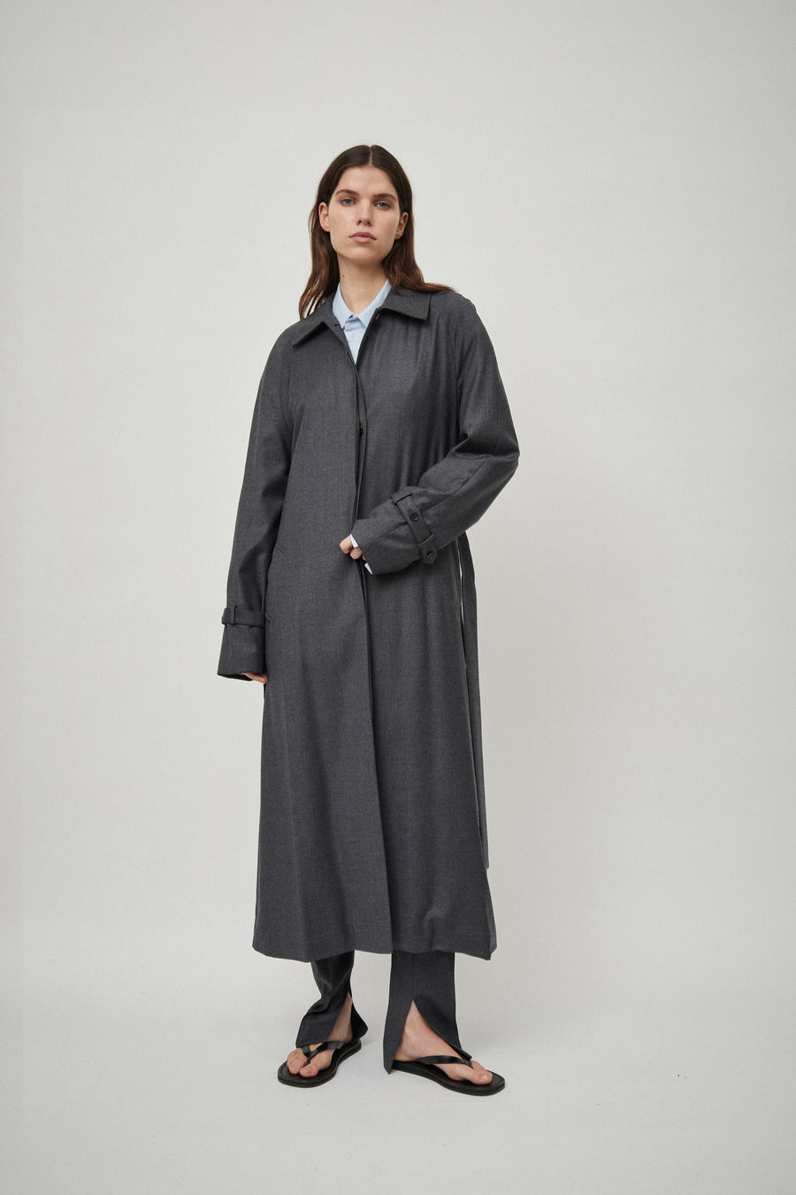 Wool Trench Coat