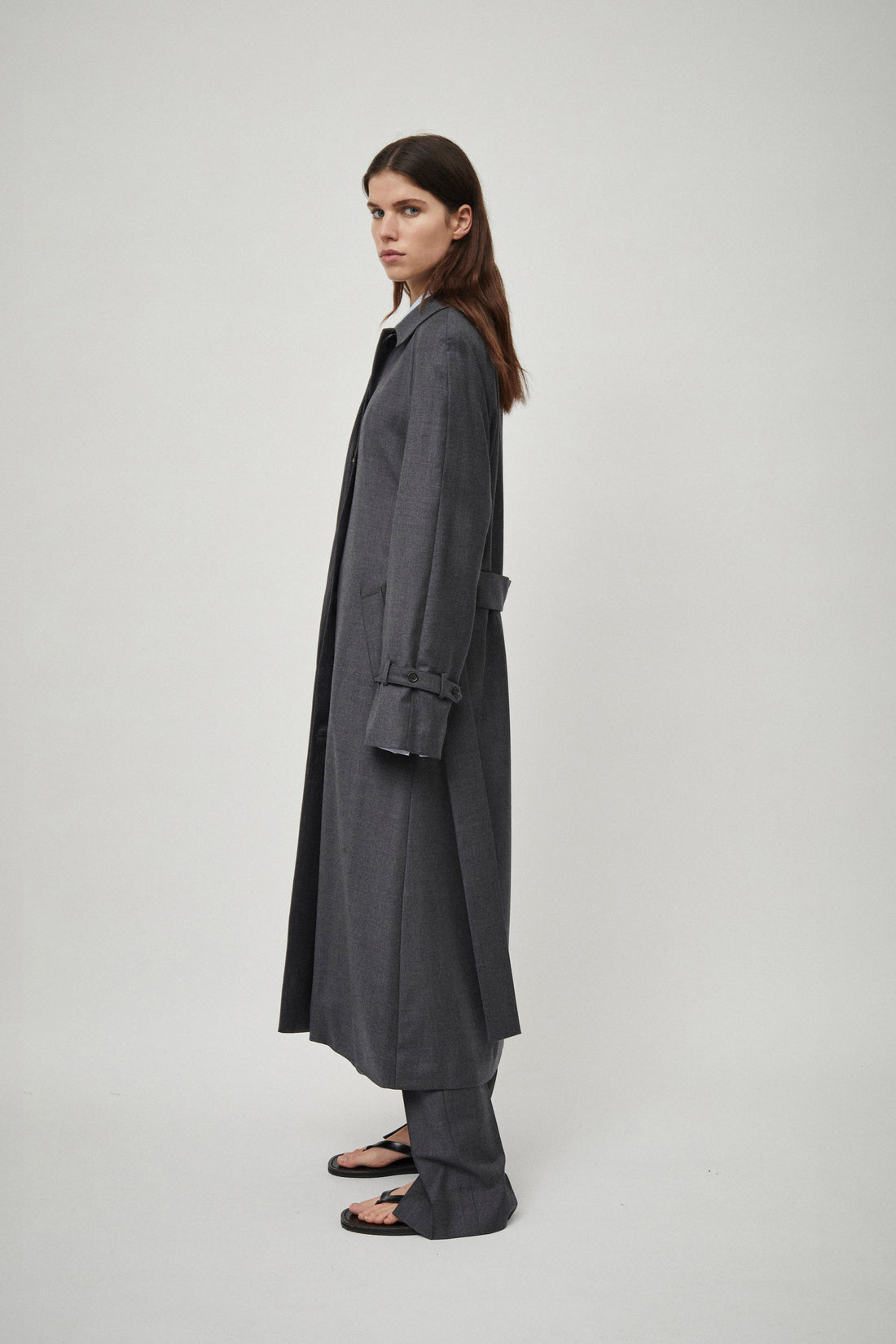 Wool Trench Coat