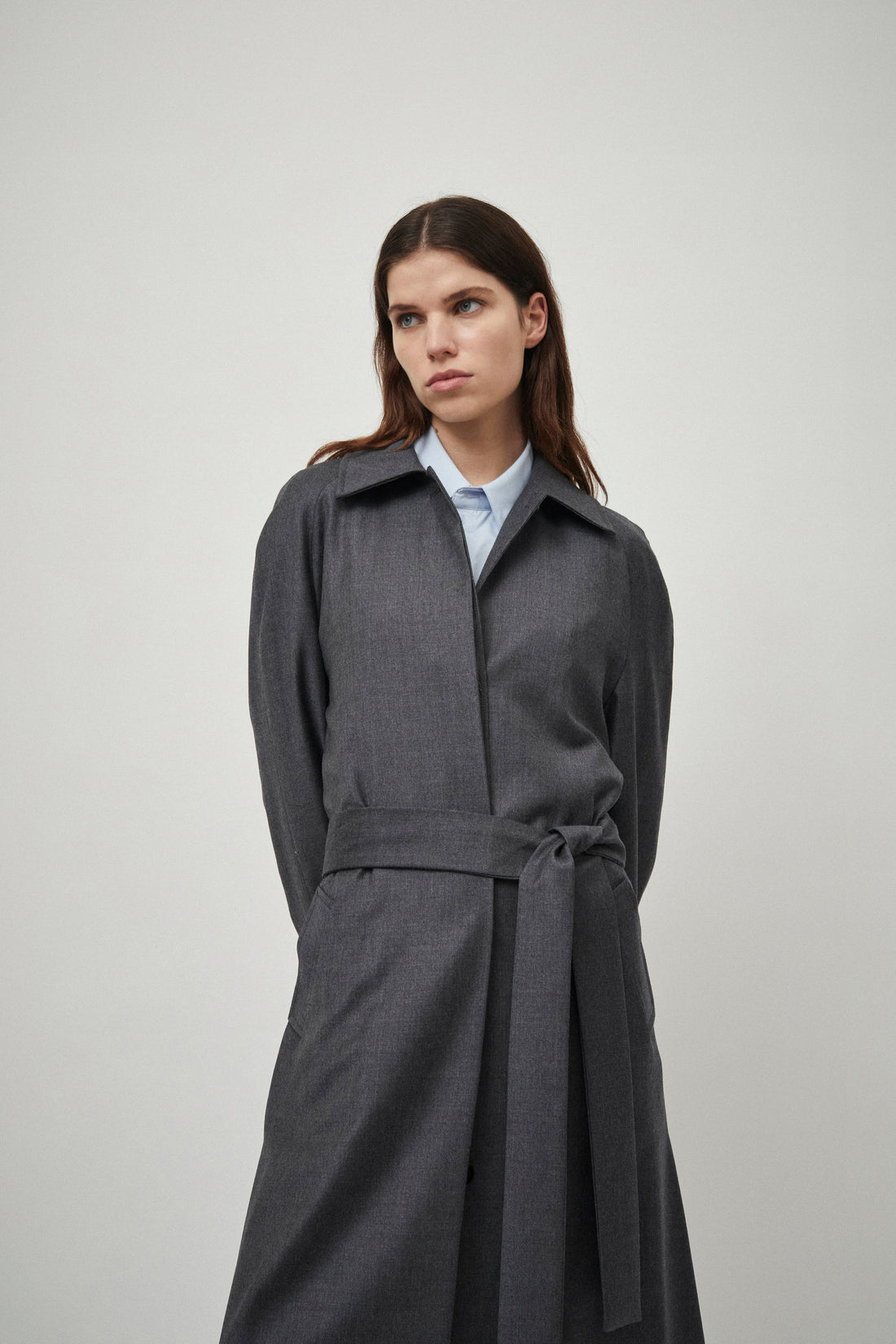 Wool Trench Coat