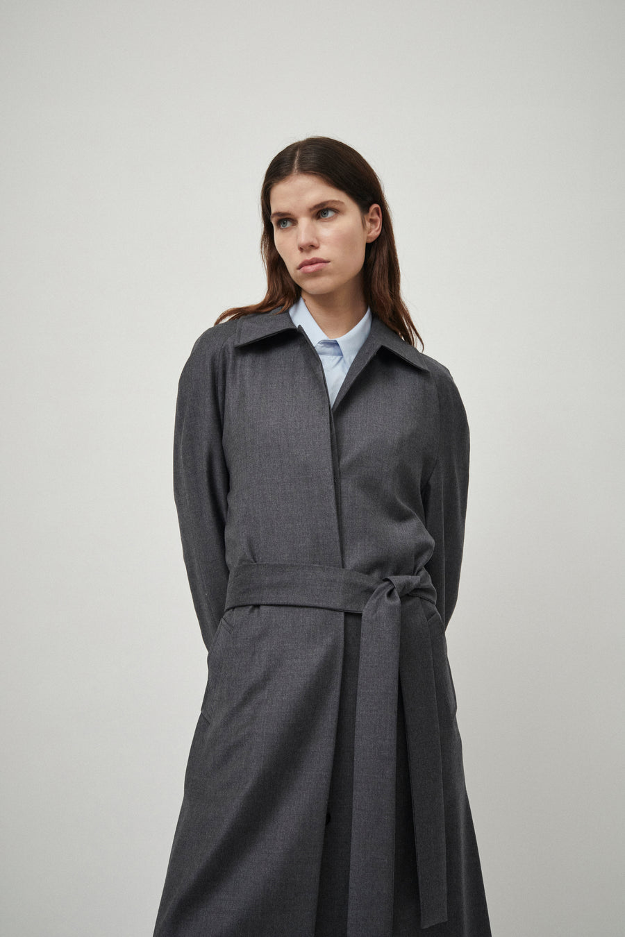 Wool Trench Coat