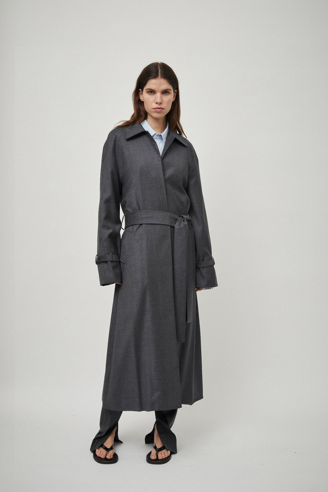 Wool Trench Coat