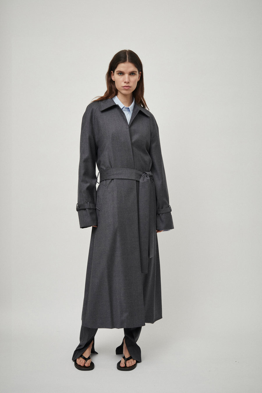 Wool Trench Coat