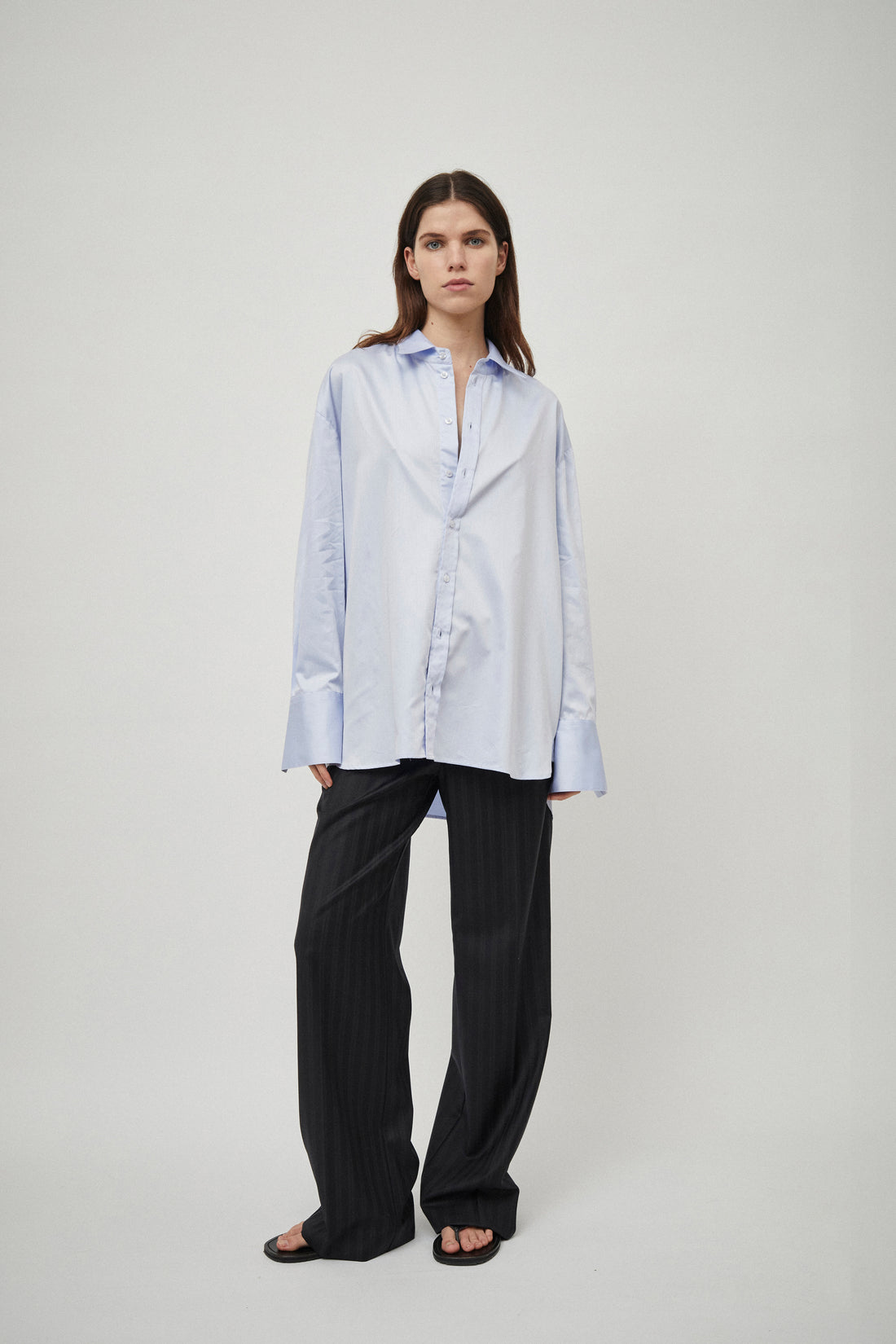 Sateen Classic Cotton Shirt