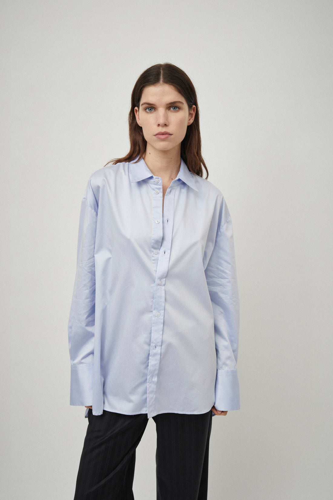 Sateen Classic Cotton Shirt