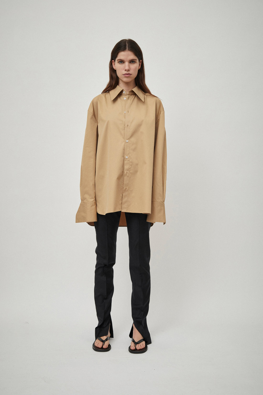 Wide Collar Shirt