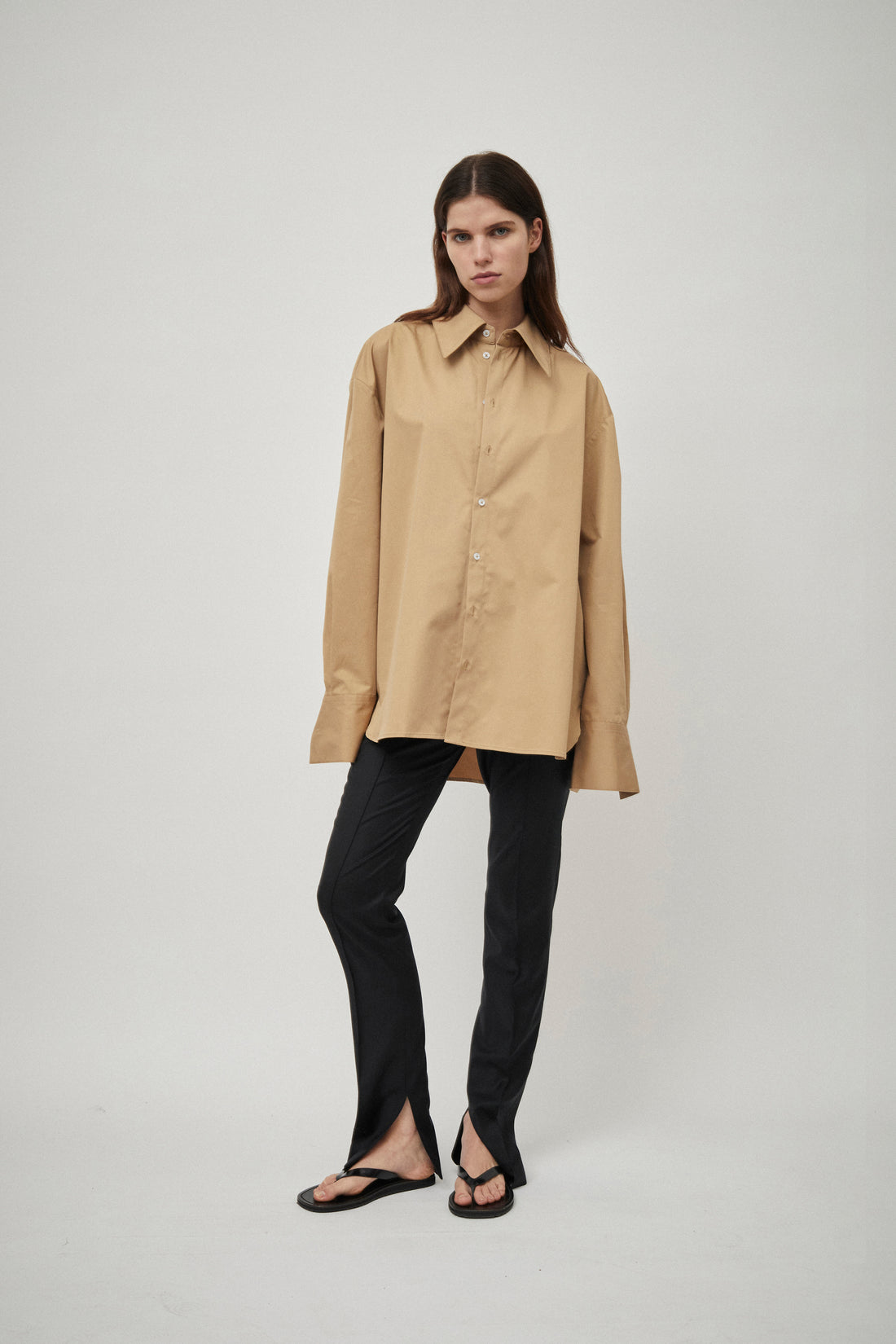 Wide Collar Shirt