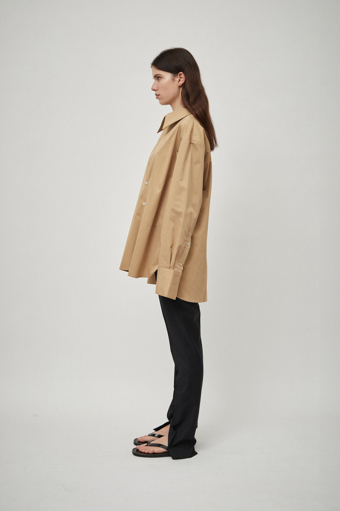 Wide Collar Shirt