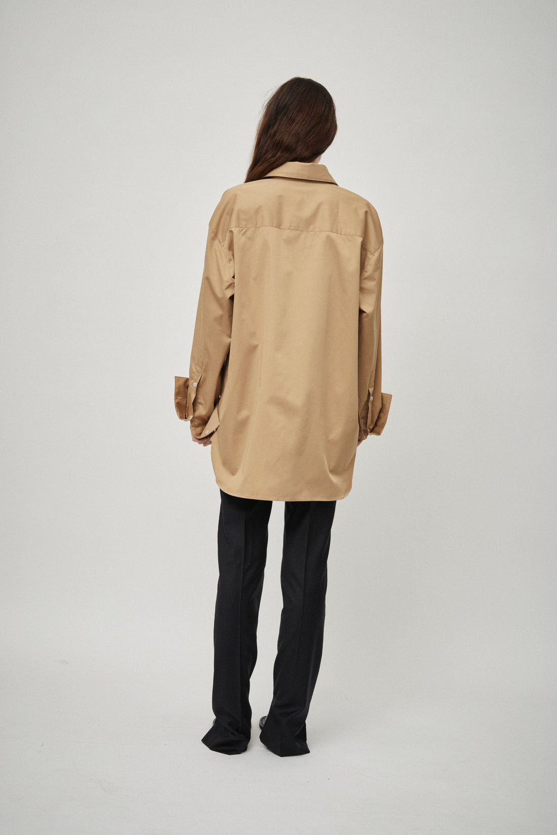 Wide Collar Shirt