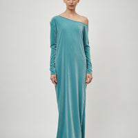 Velvet Asymmetric Dress
