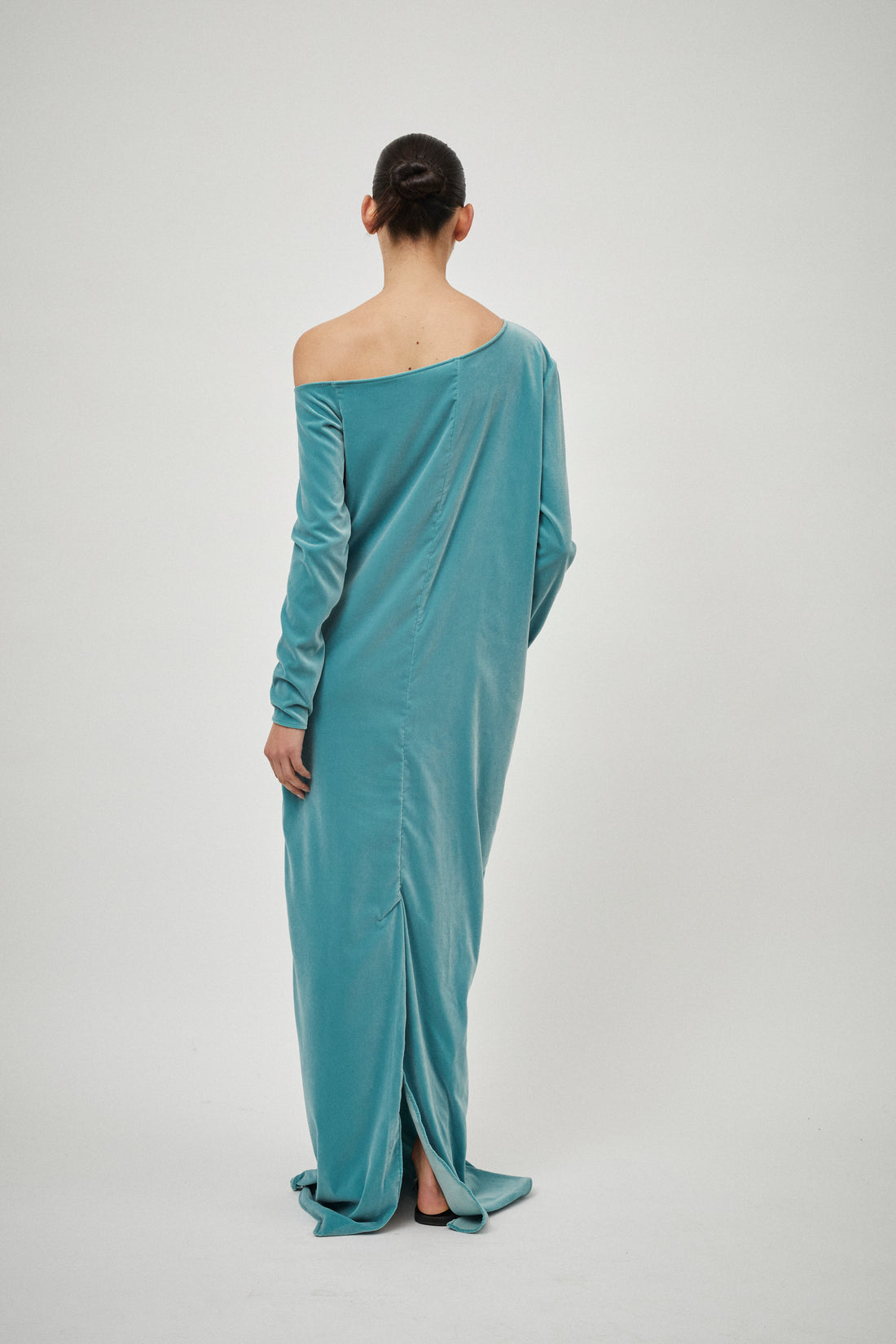 Velvet Asymmetric Dress